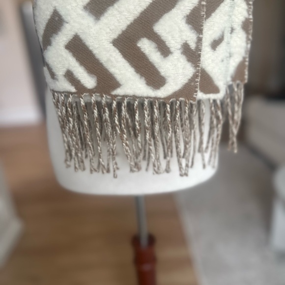 Fendi - Vintage Zucca Logo Printed Scarf - Picture 5 of 10